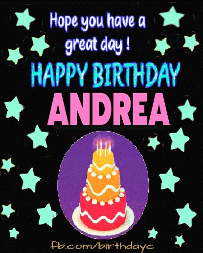 happy birthday andrea images|Happy Birthday Andrew GIFs